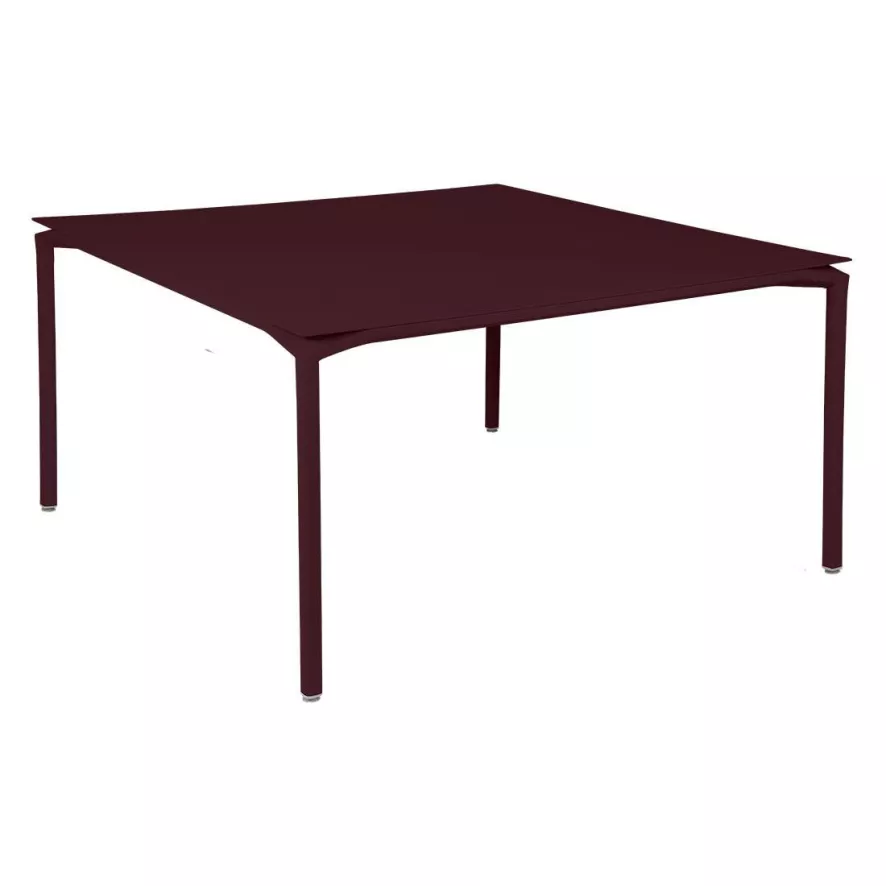 Fermob Calvi Tuintafel 140x140 Black Cherry 3 Fermob Calvi Tuintafel 140x140 Black Cherry