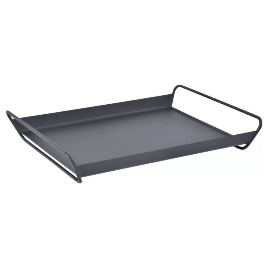 Fermob Alto Dienblad 53x38 Clay Grey 5 Fermob Alto Dienblad 53x38 Clay Grey - Afbeelding 3