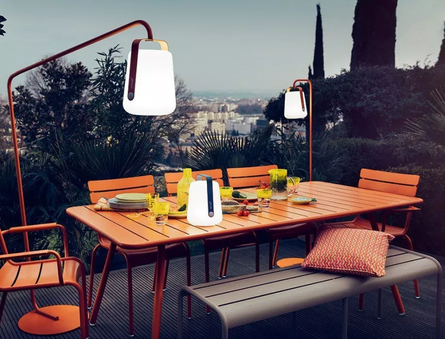 Fermob Balad Voet Vloerlamp Large Acapulco Blue 3 Fermob Balad Voet Vloerlamp Large Acapulco Blue - Afbeelding 2