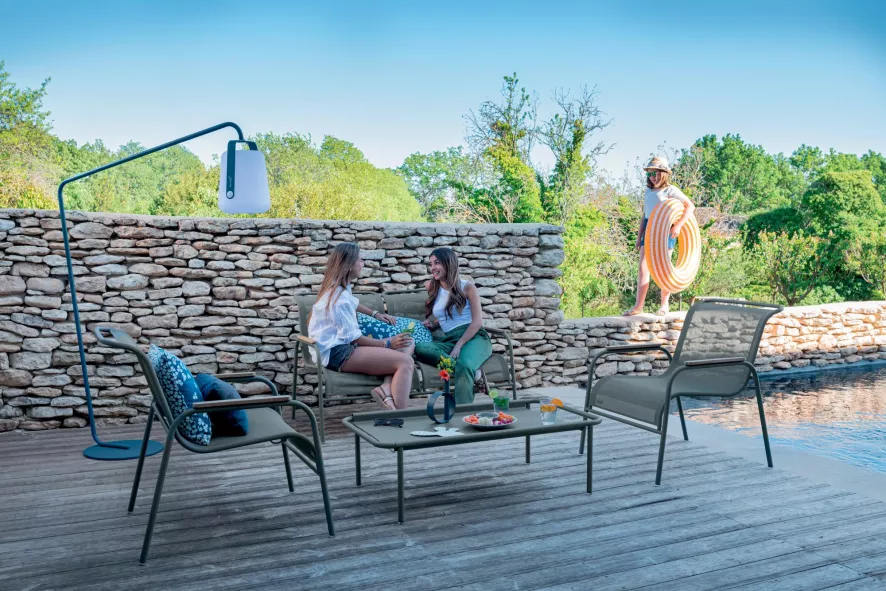 Fermob Balad Voet Vloerlamp Large Acapulco Blue 21 Fermob Balad Voet Vloerlamp Large Acapulco Blue - Afbeelding 20