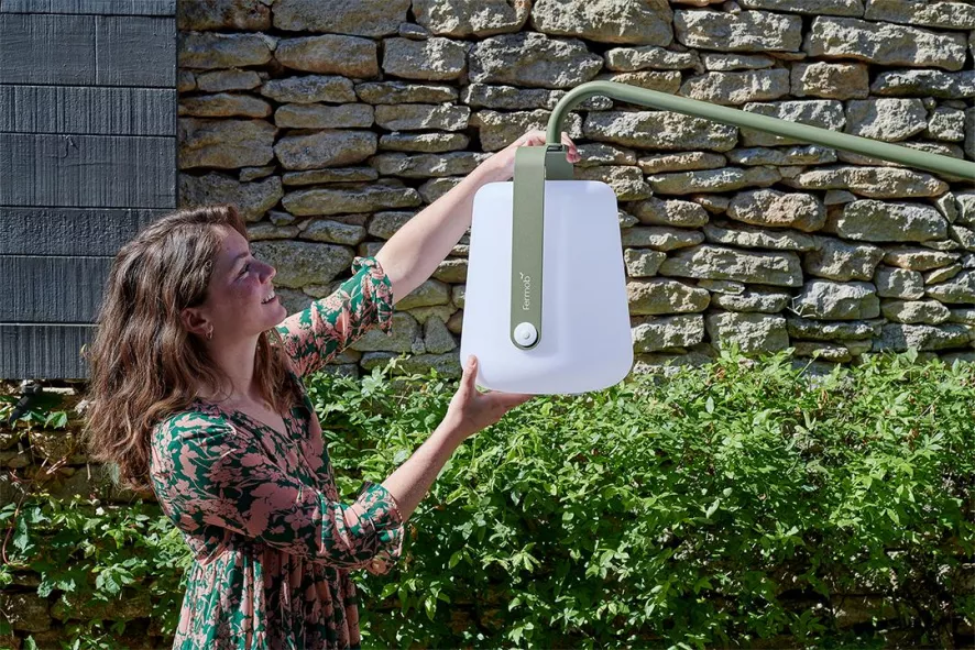 Fermob Balad Voet Vloerlamp Large Acapulco Blue 4 Fermob Balad Voet Vloerlamp Large Acapulco Blue - Afbeelding 3