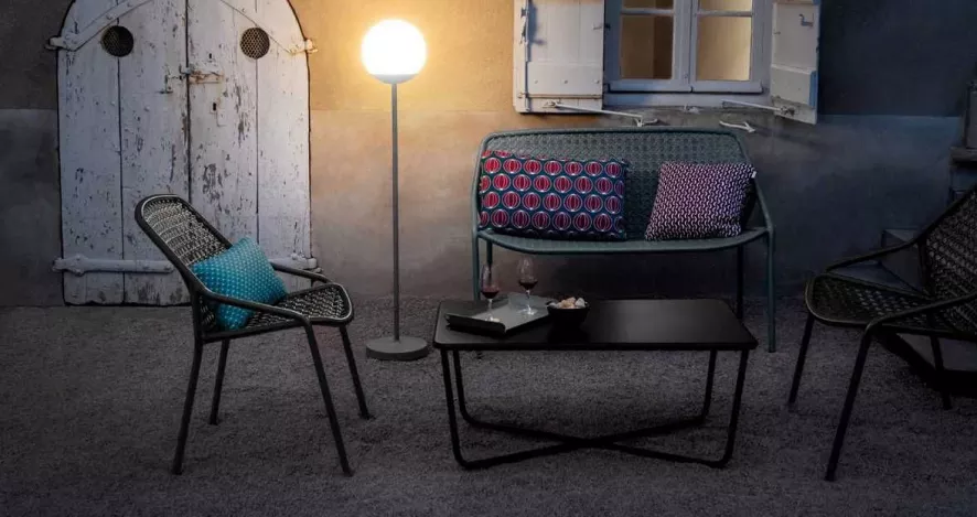 Fermob Alto Tray Dienblad 36x23 Acapulco Blue 8 Fermob Alto Tray Dienblad 36x23 Acapulco Blue - Afbeelding 6