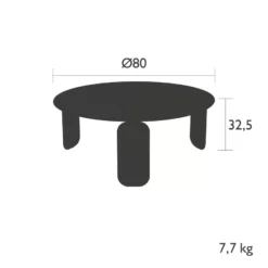 Fermob Bebop Salontafel Ø 80cm Lapilli Grey -Fermob x886x886 fermob bebop salontafel 80cm1.jpg.pagespeed.ic . fb65wTTe2 2