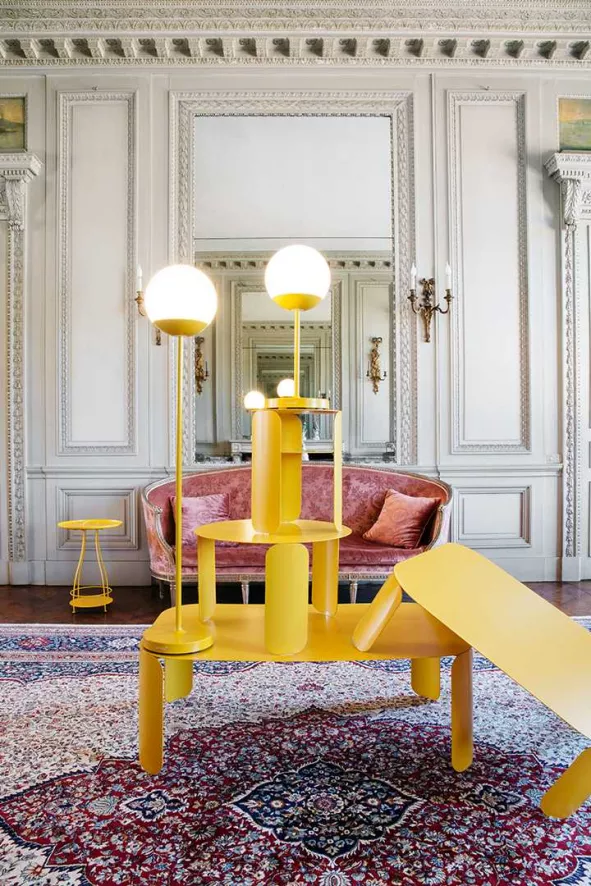 Fermob Bebop Salontafel Ø 80cm Ice Mint 12 Fermob Bebop Salontafel Ø 80cm Ice Mint - Afbeelding 10