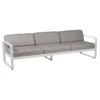 Fermob Bellevie 3-zits Loungebank Kussen Grey Taupe Clay Grey