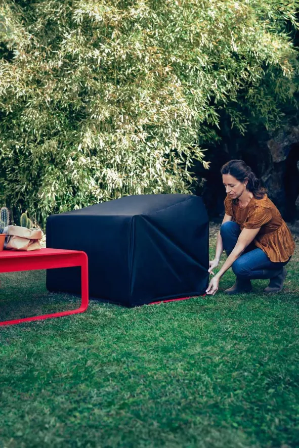 Fermob Bellevie Salontafel Buiten 103x75 Chili 10 Fermob Bellevie Salontafel Buiten 103x75 Chili - Afbeelding 8