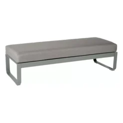 Fermob Bellevie Eetbank Kussen Grey Taupe 148 Lapilli Grey