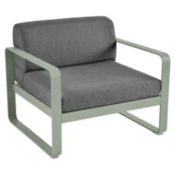 Fermob Bellevie Fauteuil Kussen Antraciet Cactus