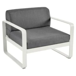 Fermob Bellevie Fauteuil Kussen Antraciet Clay Grey