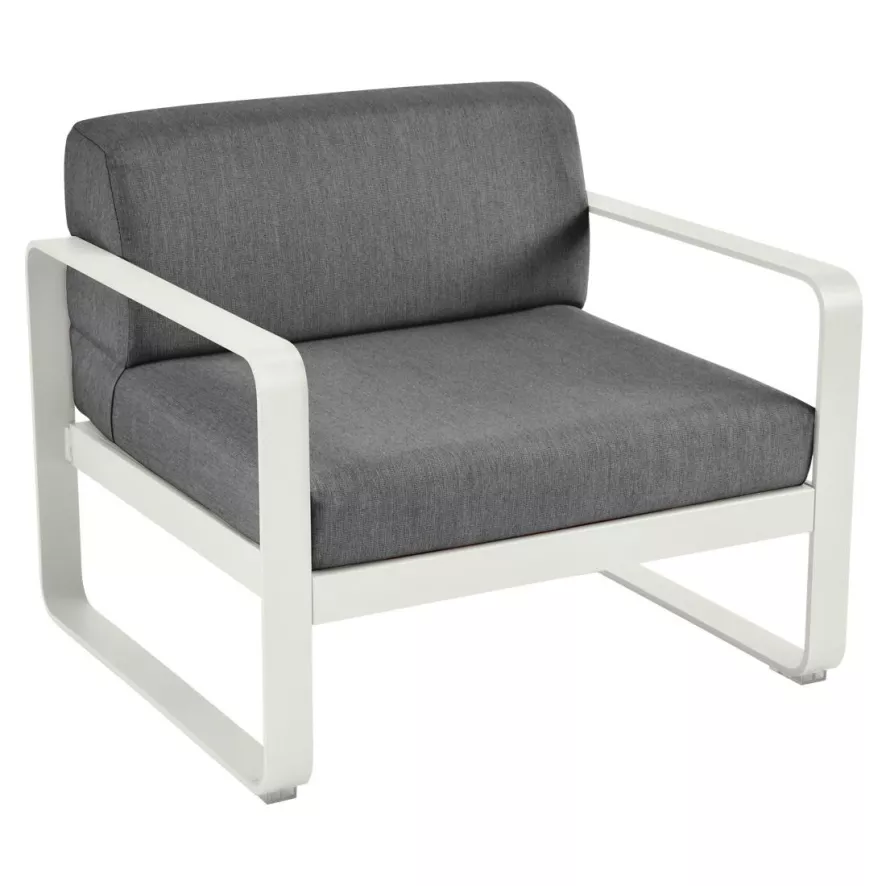 Fermob Bellevie Fauteuil Kussen Antraciet Clay Grey 3 Fermob Bellevie Fauteuil Kussen Antraciet Clay Grey