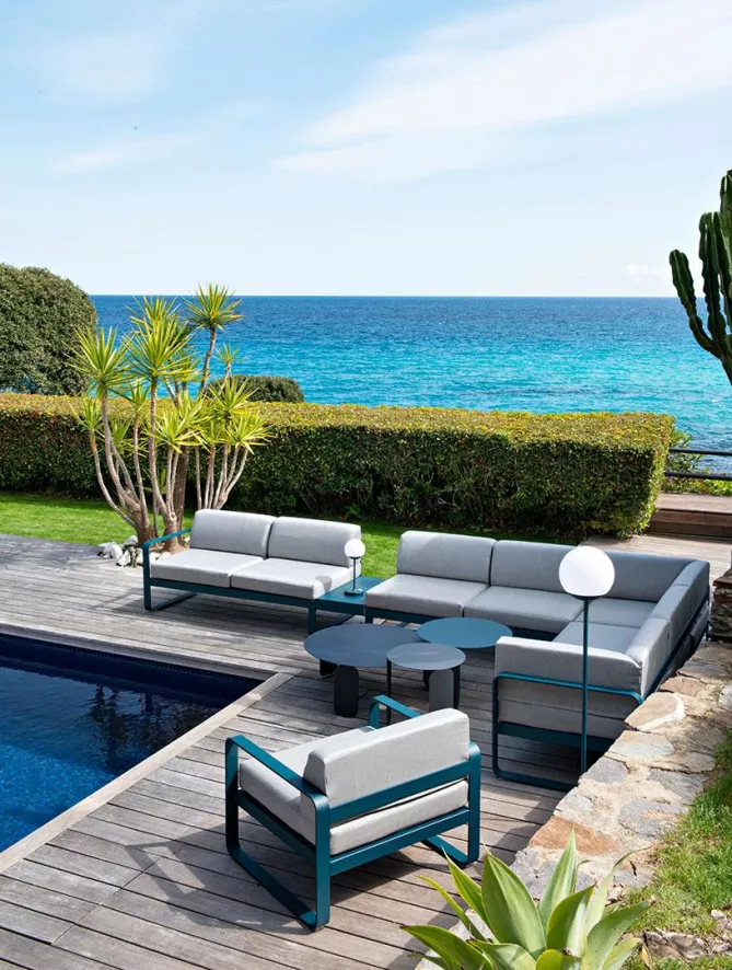 Fermob Bebop Salontafel Ø 80cm Ice Mint 22 Fermob Bebop Salontafel Ø 80cm Ice Mint - Afbeelding 20