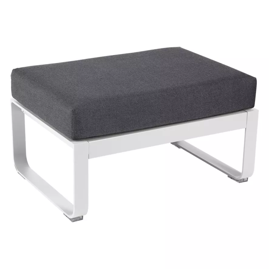 Fermob Bellevie Hocker Kussen Antraciet Steel Grey 4 Fermob Bellevie Hocker Kussen Antraciet Steel Grey - Afbeelding 2