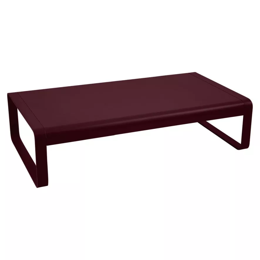Fermob Bellevie Salontafel 138x80 Black Cherry 3 Fermob Bellevie Salontafel 138x80 Black Cherry