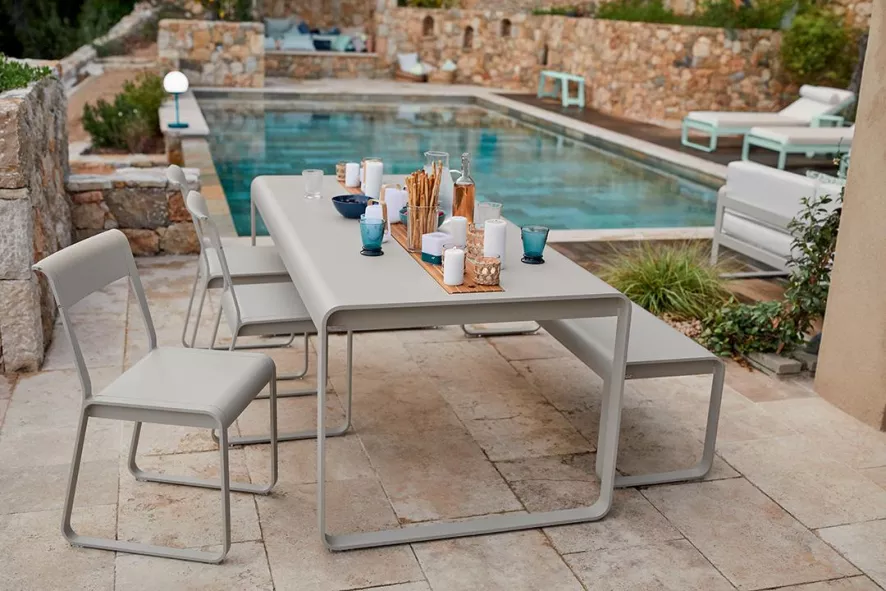 Fermob Bellevie Tuinbank Anthracite 16 Fermob Bellevie Tuinbank Anthracite - Afbeelding 14