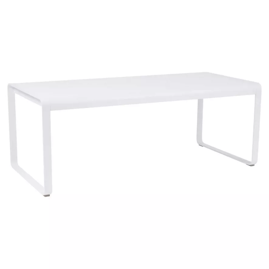 Fermob Bellevie Tuintafel 196x90 Cotton White 3 Fermob Bellevie Tuintafel 196x90 Cotton White