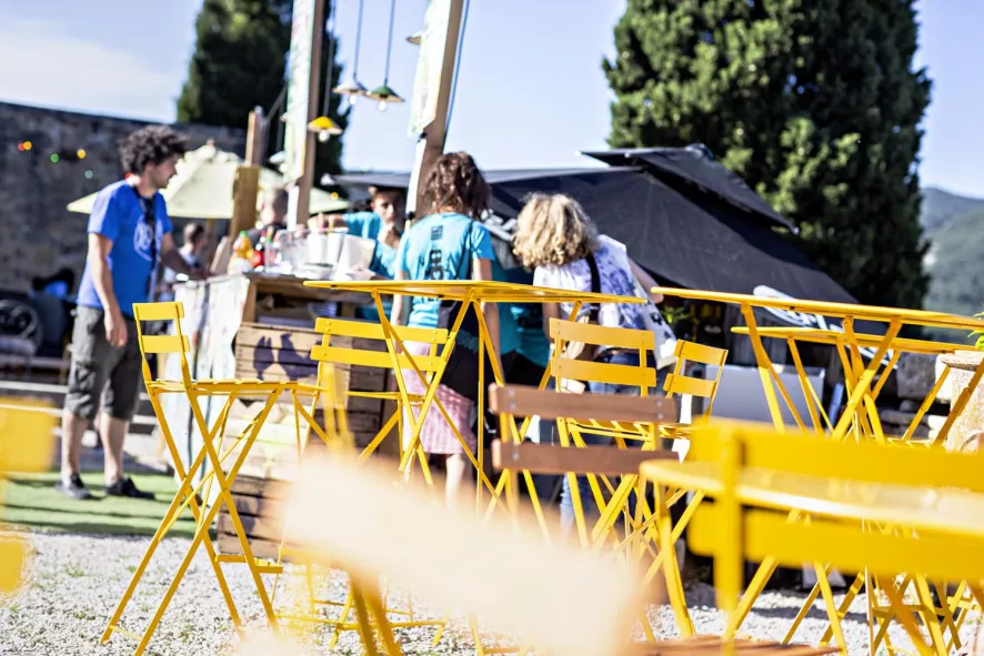 Fermob Bistro Barkruk Red Ochre 7 Fermob Bistro Barkruk Red Ochre - Afbeelding 5