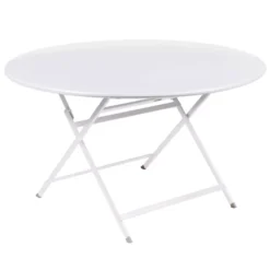 Fermob Caractère Tuintafel 128 Cm Cotton White