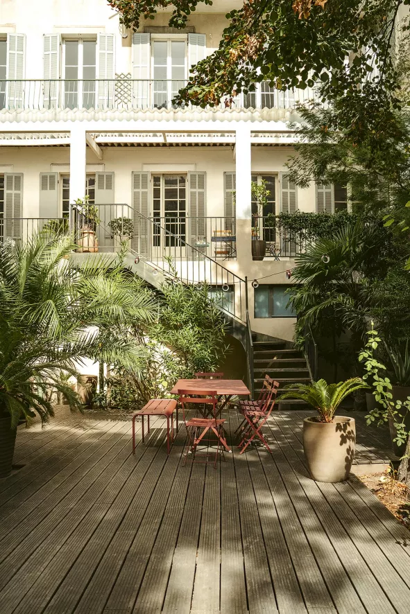 Fermob Caractère Tuintafel 90x190 Willow Green 19 Fermob Caractère Tuintafel 90x190 Willow Green - Afbeelding 17