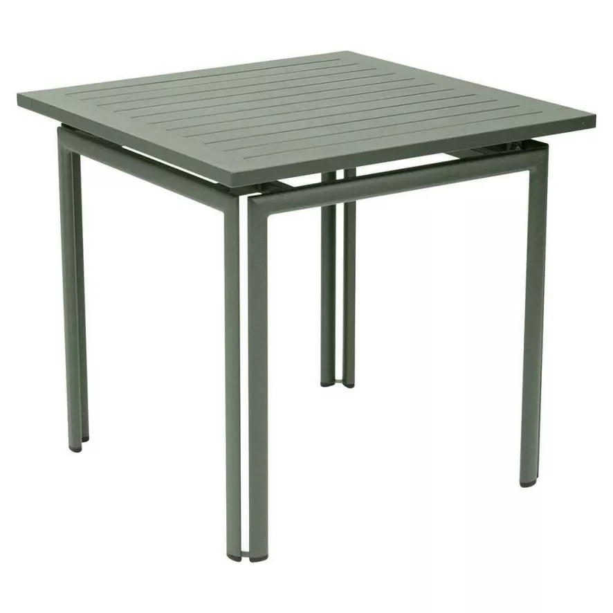 Fermob Costa Tuintafel 80x80 Chili 4 Fermob Costa Tuintafel 80x80 Chili - Afbeelding 2
