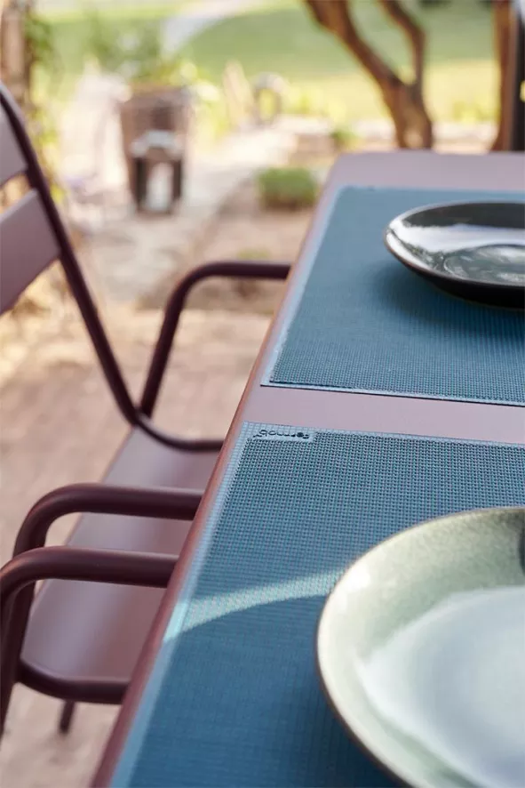 Fermob Fermob Placemat 45x35 Stereo Anthracite 7 Fermob Fermob Placemat 45x35 Stereo Anthracite - Afbeelding 5