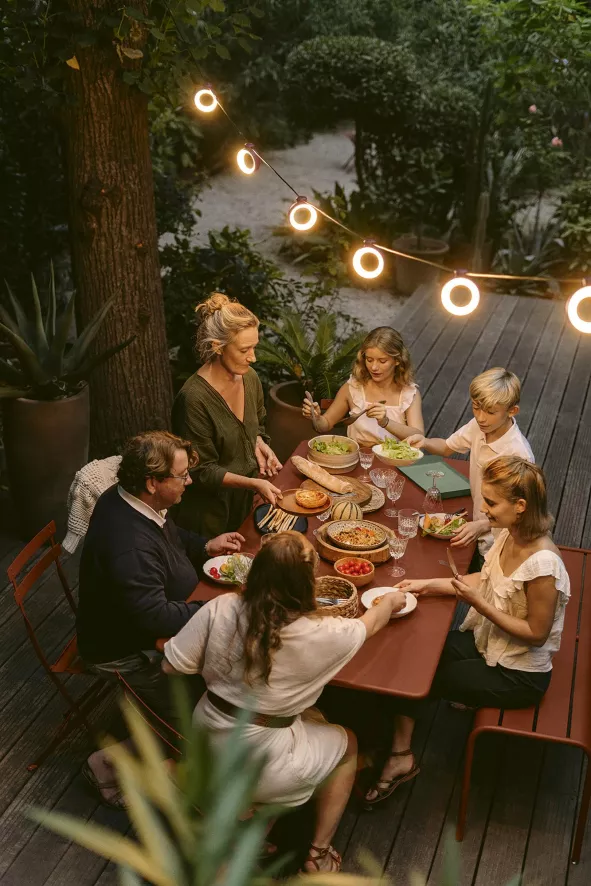 Fermob Caractère Tuintafel 90x190 Willow Green 21 Fermob Caractère Tuintafel 90x190 Willow Green - Afbeelding 19