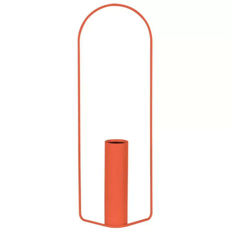 Fermob Itac Cylandrical Vaas 76cm Capucine 3 Fermob Itac Cylandrical Vaas 76cm Capucine