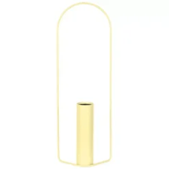 Fermob Itac Cylandrical Vaas 76cm Frosted Lemon