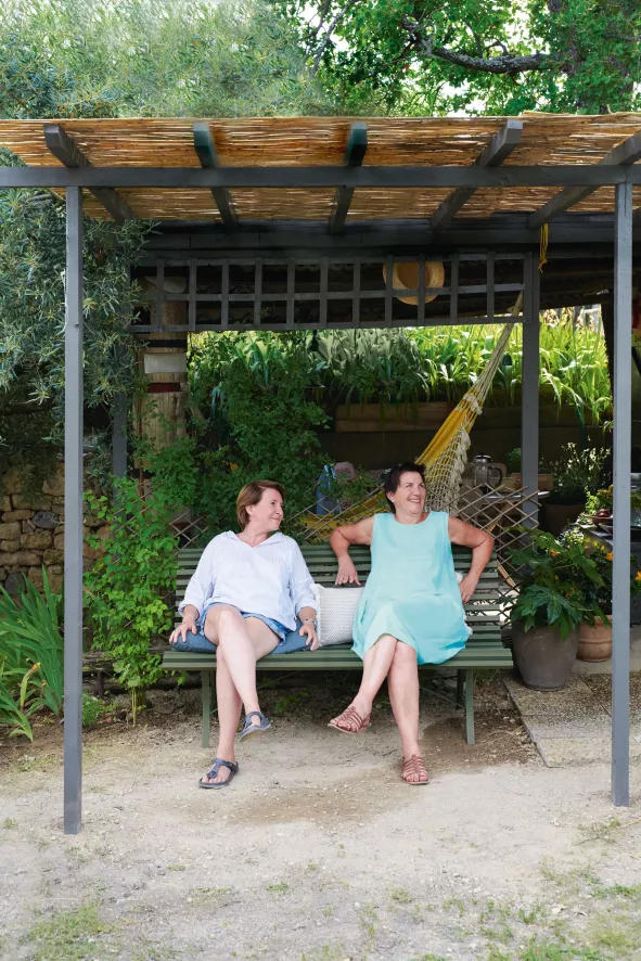 Fermob Louisiane Tuinbank 200 Honey 13 Fermob Louisiane Tuinbank 200 Honey - Afbeelding 11