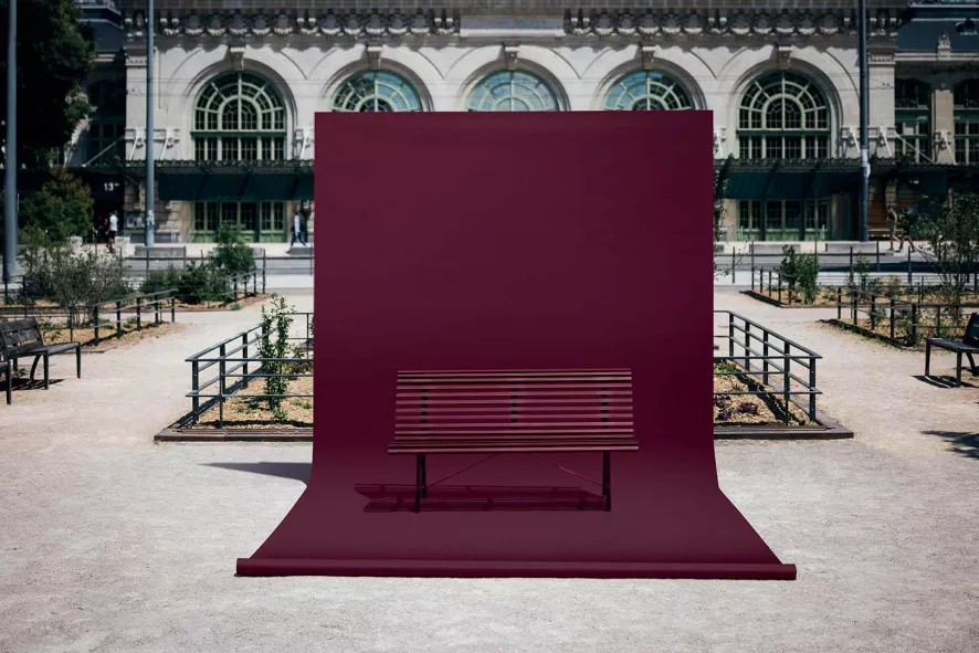 Fermob Louisiane Tuinbank 150 Cotton White 20 Fermob Louisiane Tuinbank 150 Cotton White - Afbeelding 18