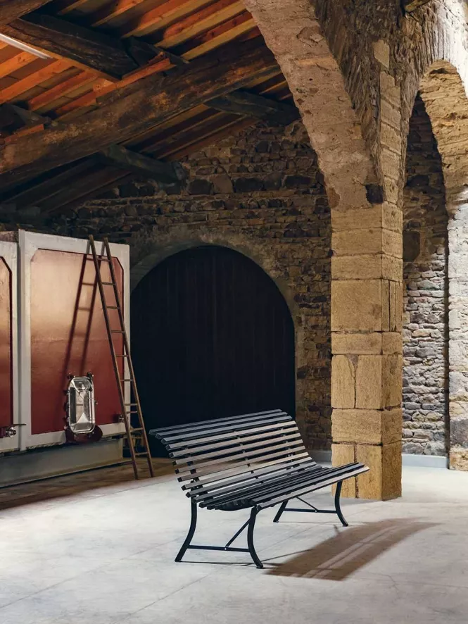 Fermob Louisiane Tuinbank 200 Liquorice 9 Fermob Louisiane Tuinbank 200 Liquorice - Afbeelding 7