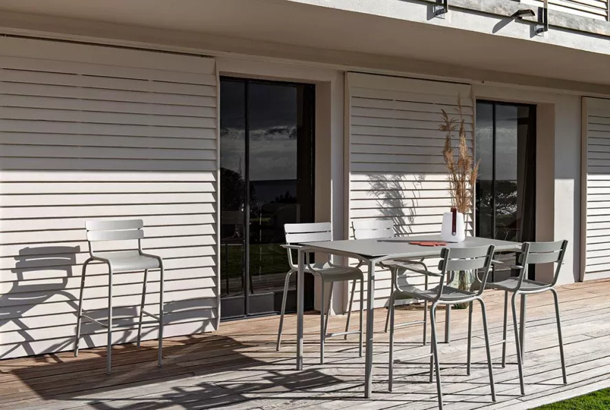 Fermob Luxembourg Barkruk Deep Blue 9 Fermob Luxembourg Barkruk Deep Blue - Afbeelding 7