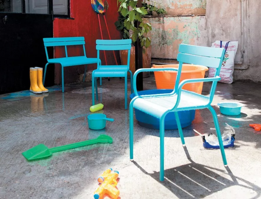 Fermob Luxembourg Kinderbank Cedar Green 5 Fermob Luxembourg Kinderbank Cedar Green - Afbeelding 3