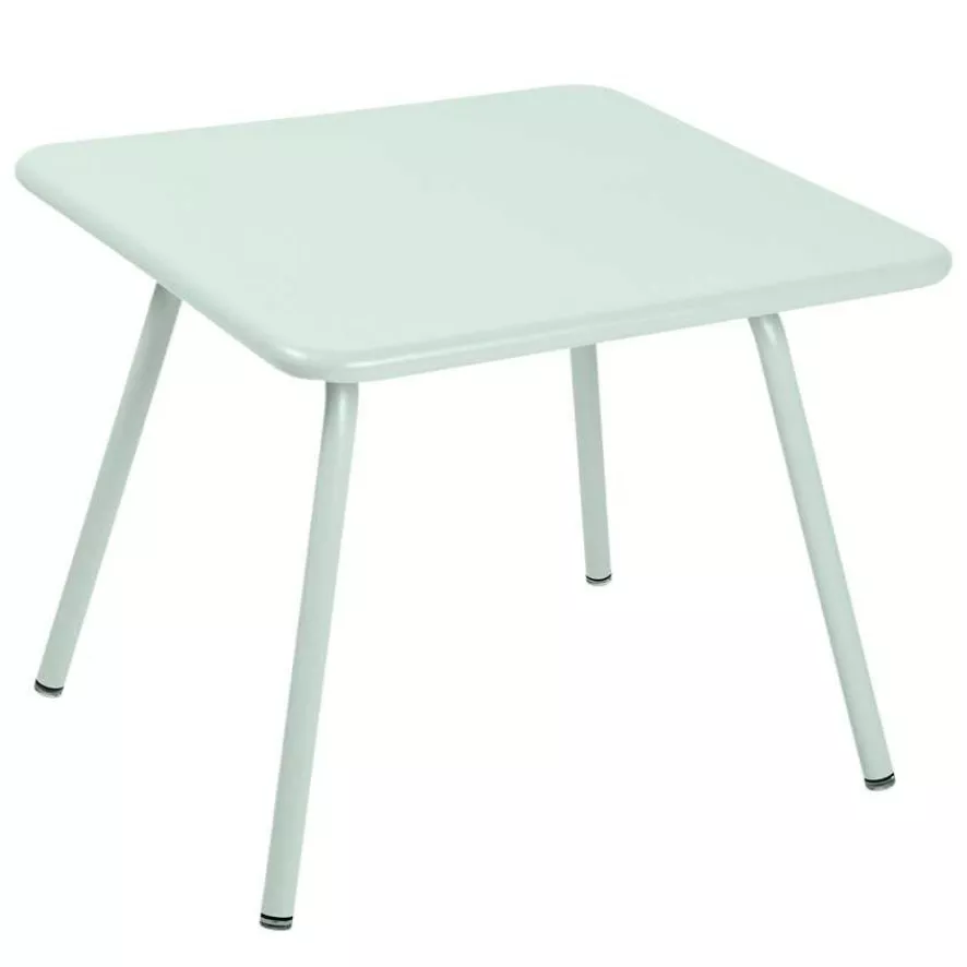 Fermob Luxembourg Kinder Tuintafel 57x57 Ice Mint 3 Fermob Luxembourg Kinder Tuintafel 57x57 Ice Mint