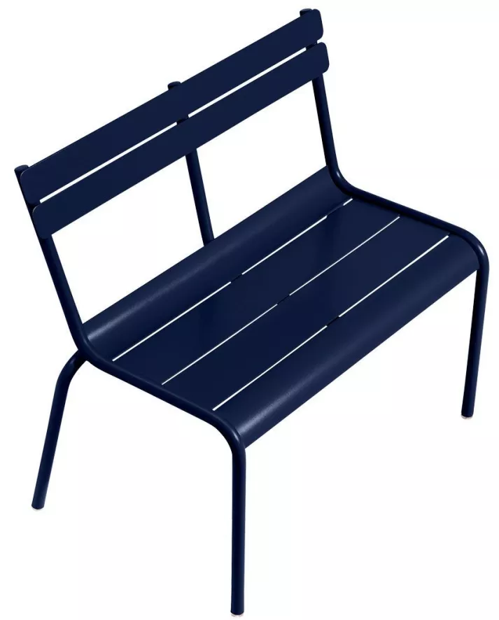Fermob Luxembourg Kinderbank Deep Blue 3 Fermob Luxembourg Kinderbank Deep Blue