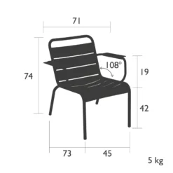 Fermob Luxembourg Lounge Fauteuil Met Armleuning Chili -Fermob x886x886 fermob luxembourg lounge fauteuil met armleuning30.jpg.pagespeed.ic .F n5I8NgsT