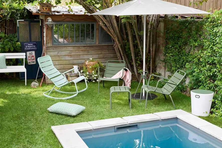 Fermob Luxembourg Schommelstoel Anthracite 9 Fermob Luxembourg Schommelstoel Anthracite - Afbeelding 7