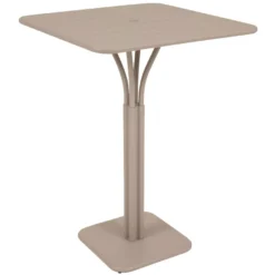 Fermob Luxembourg Statafel 80x80 Nutmeg