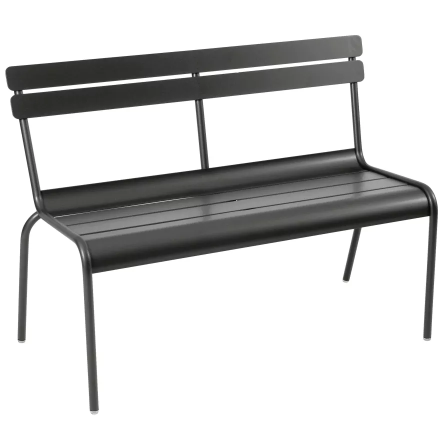 Fermob Luxembourg Tuinbank Met Rugleuning Liquorice 3 Fermob Luxembourg Tuinbank Met Rugleuning Liquorice