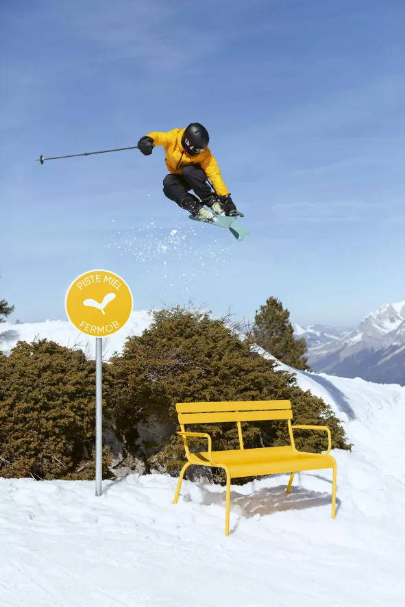 Fermob Luxembourg Tuinbank Met Rug En Armleuning Cedar Green 17 Fermob Luxembourg Tuinbank Met Rug En Armleuning Cedar Green - Afbeelding 15