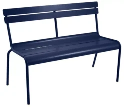 Fermob Luxembourg Tuinbank Met Rugleuning Deep Blue