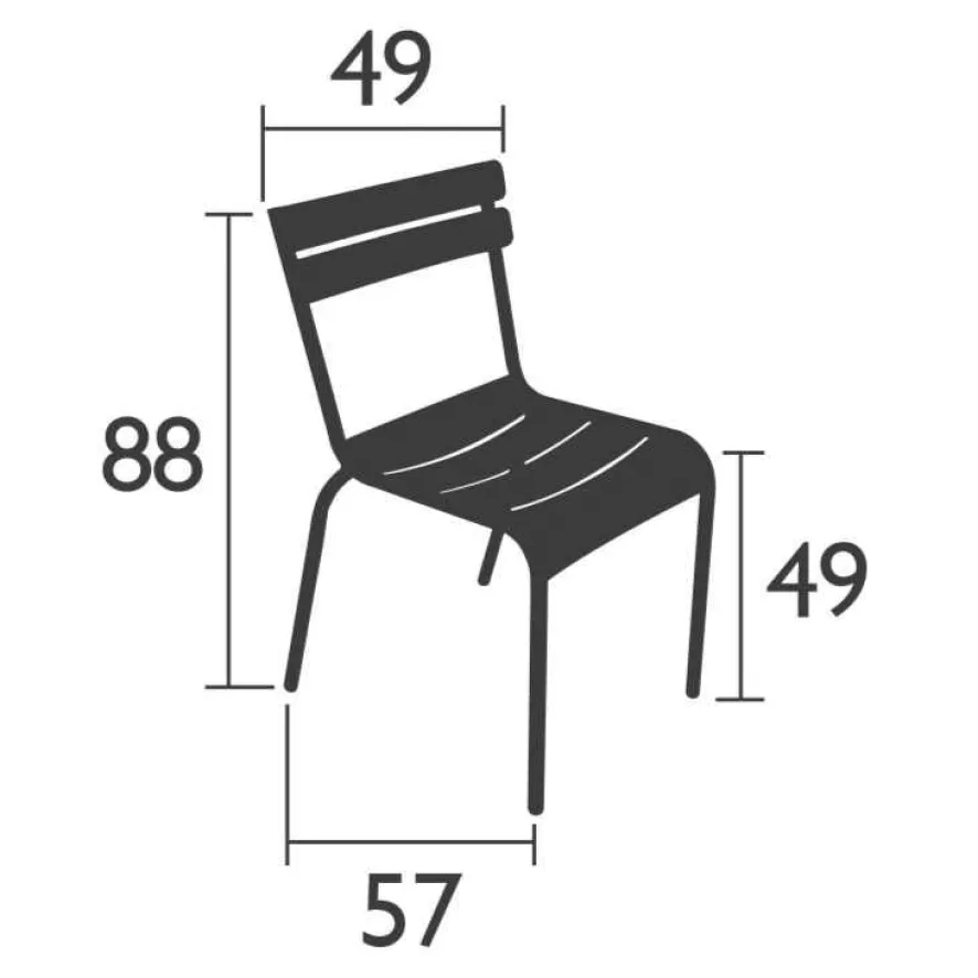 Fermob Luxembourg Tuinstoel Willow Green 8 Fermob Luxembourg Tuinstoel Willow Green - Afbeelding 6