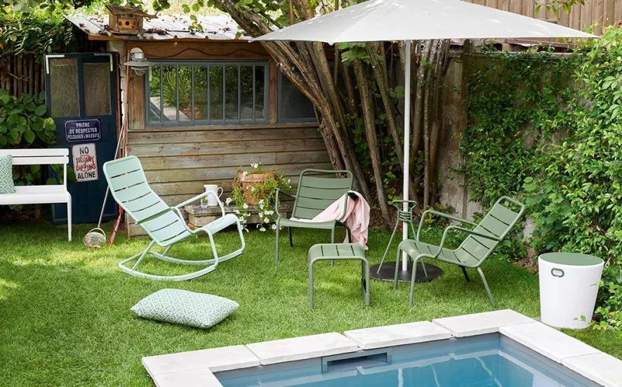 Fermob Luxembourg Voetenbank Opaline 7 Fermob Luxembourg Voetenbank Opaline - Afbeelding 5