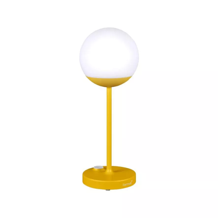 Fermob MOOON! Tafellamp H41 LED Oplaadbaar Black Cherry 7 Fermob MOOON! Tafellamp H41 LED Oplaadbaar Black Cherry - Afbeelding 5