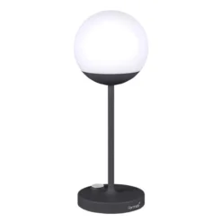 Fermob MOOON! Tafellamp H41 LED Oplaadbaar Antraciet