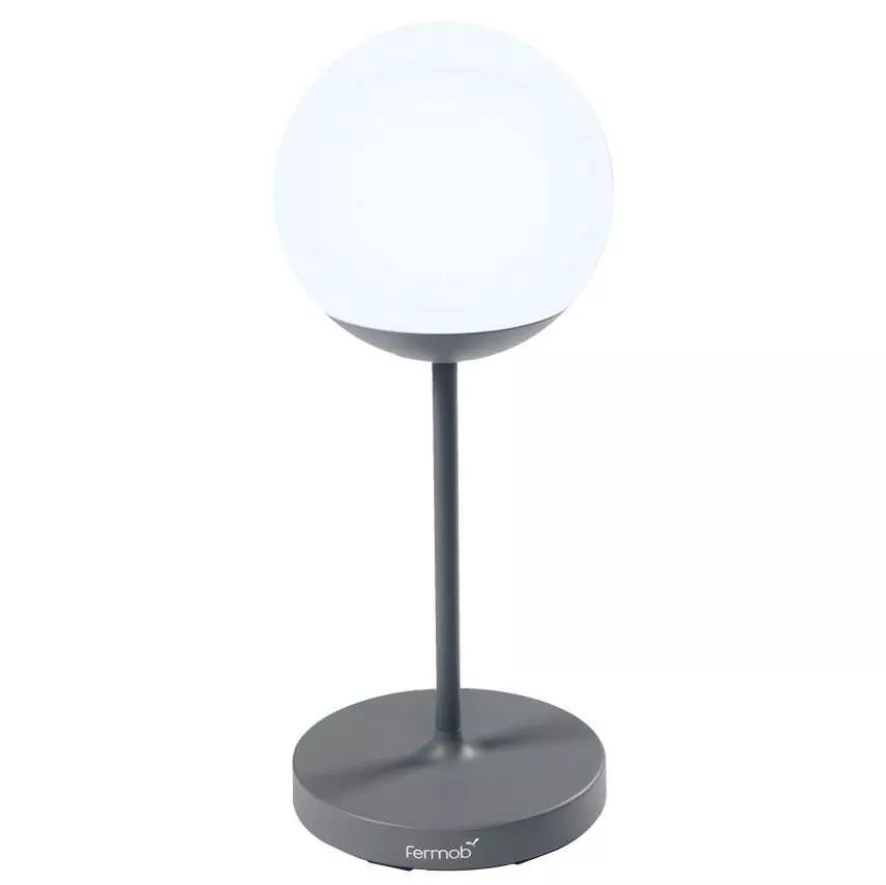 Fermob MOOON! Tafellamp H63 LED Oplaadbaar Antraciet 5 Fermob MOOON! Tafellamp H63 LED Oplaadbaar Antraciet - Afbeelding 3