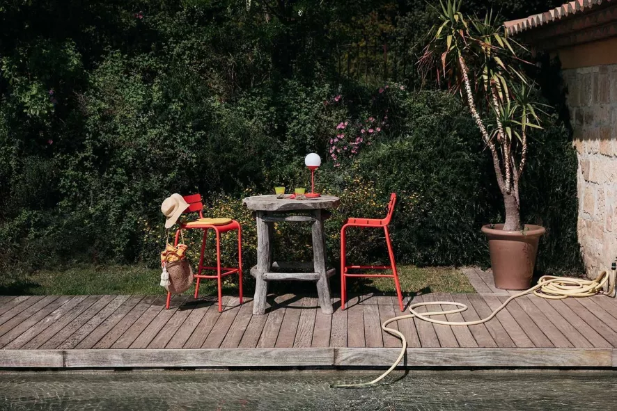 Fermob Luxembourg Barkruk Deep Blue 7 Fermob Luxembourg Barkruk Deep Blue - Afbeelding 5