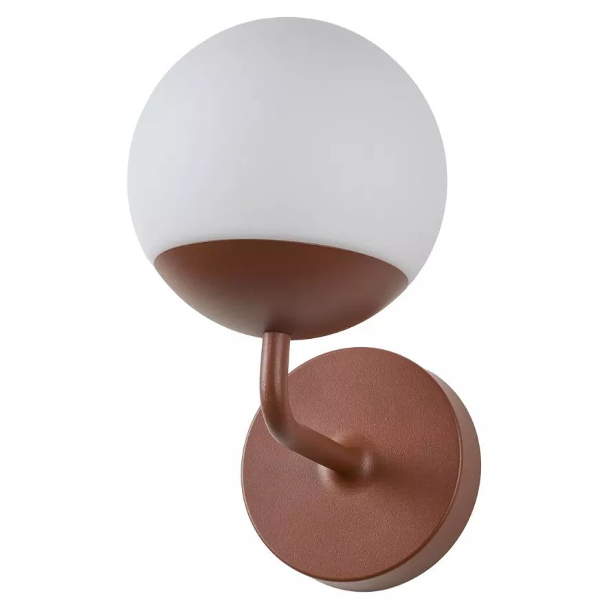 Fermob Mooon! Wandlamp LED Red Ochre 5 Fermob Mooon! Wandlamp LED Red Ochre - Afbeelding 3