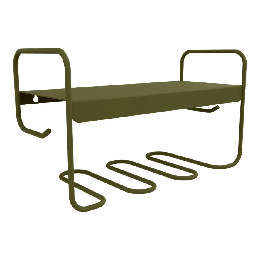 Fermob Picolino Wandplank Pesto 3 Fermob Picolino Wandplank Pesto