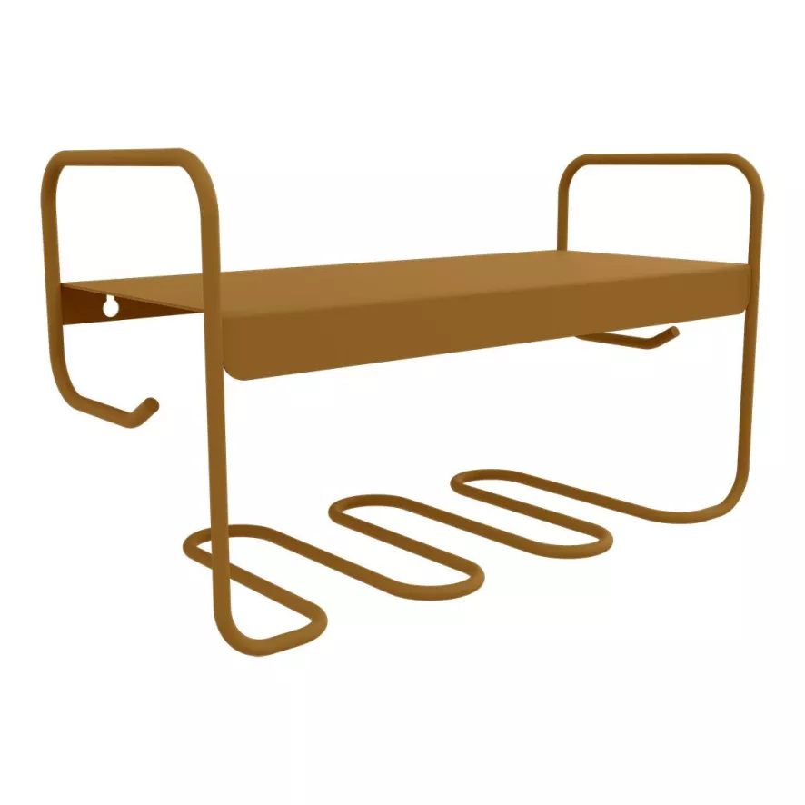 Fermob Picolino Wandplank Gingerbread 3 Fermob Picolino Wandplank Gingerbread