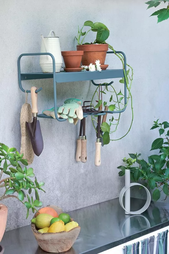 Fermob Picolino Wandplank Lapilli Grey 7 Fermob Picolino Wandplank Lapilli Grey - Afbeelding 5